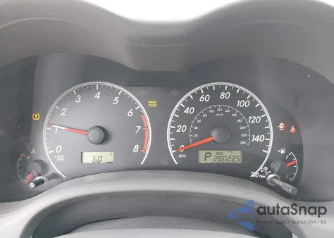 2010 Toyota Corolla Le z USA, uszkodzony, nr VIN 2T1BU4EE3AC368947